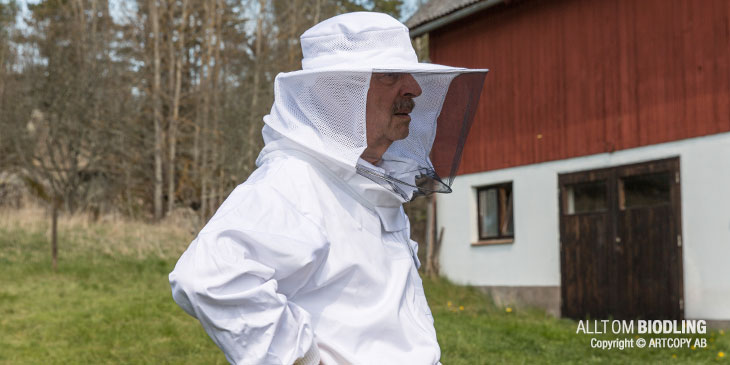 Arbetskläder för biodlare / biodling