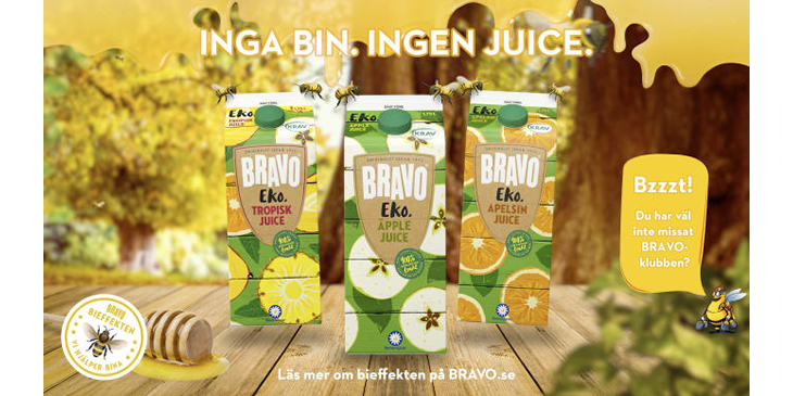 Bravo - Bieffekten - Ekologisk Juice