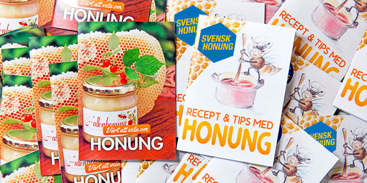 Broschyr - Broschyrer - Honung - Recept - Biodling