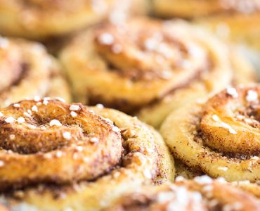 Kanelbullar med honung