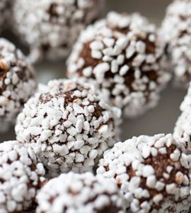 Chokladbollar med honung