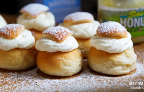 Honungssemlor - Semlor med honung | ALLT OM HONUNG