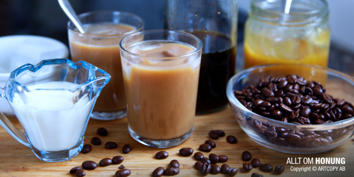 Kallbryggt kaffe med honung | ALLT OM HONUNG