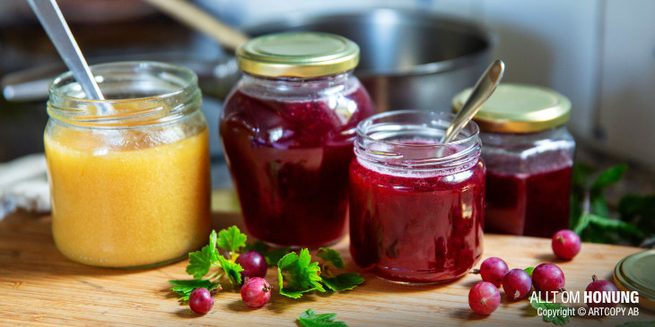 Krusbärssylt med honung | ALLT OM HONUNG