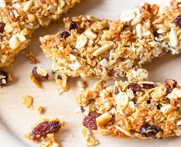 Müslibars med honung