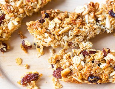 Müslibars med honung