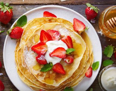 Pannkakor med honung | ALLT OM HONUNG