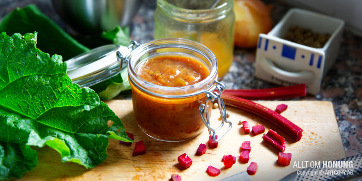 Rabarberchutney med honung | ALLT OM HONUNG