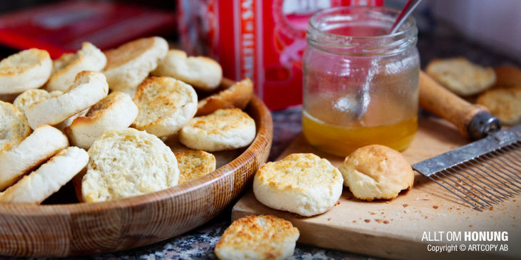 Veteskorpor med honung | ALLT OM HONUNG