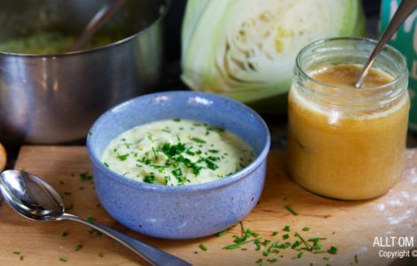 Vitkålssoppa med honung | ALLT OM HONUNG