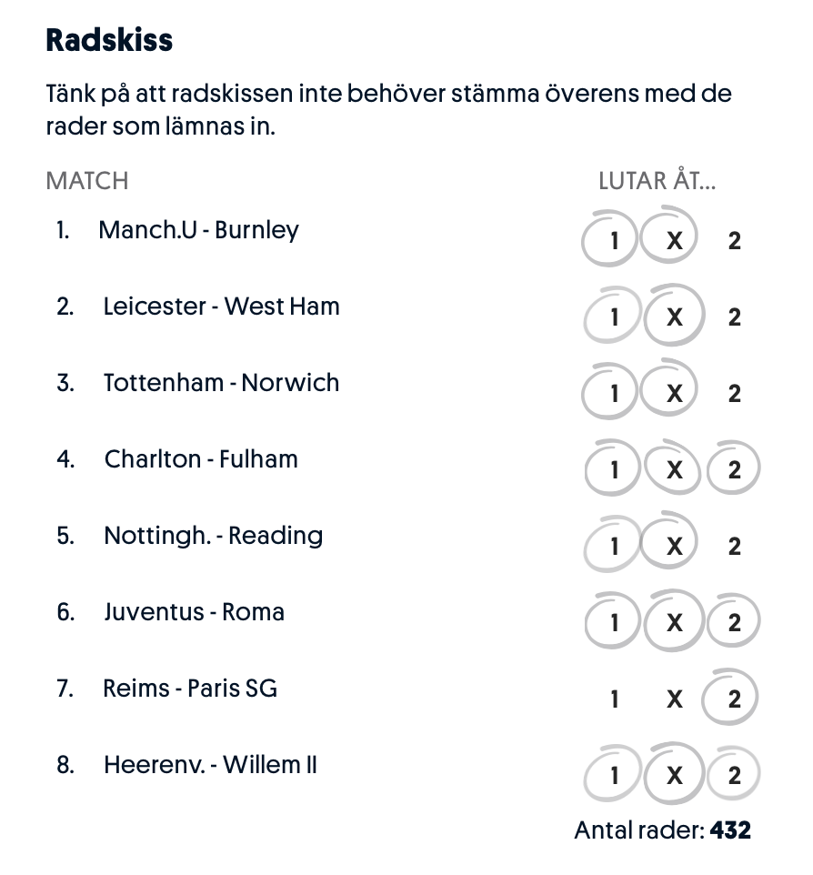 Analys topptipset onsdag 22/1