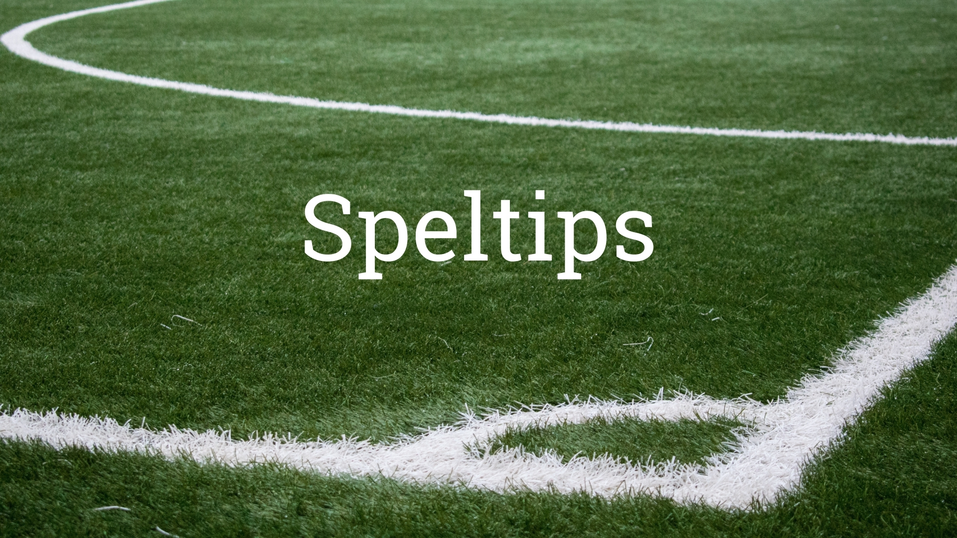 Speltips 9/12: Premier League