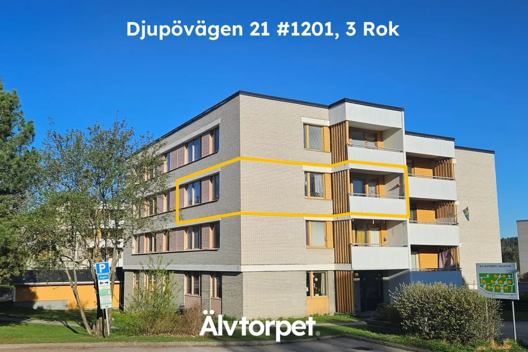 Djupövägen 21 i centrala Sollefteå