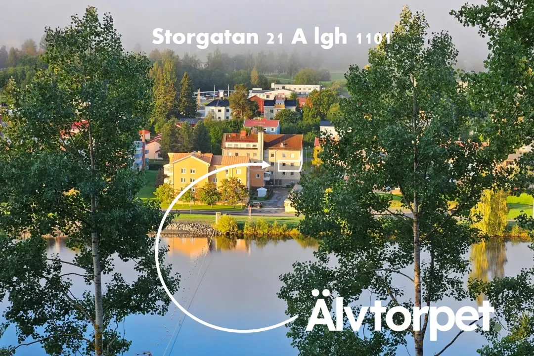 Storgatan 21 A utsikt från kök