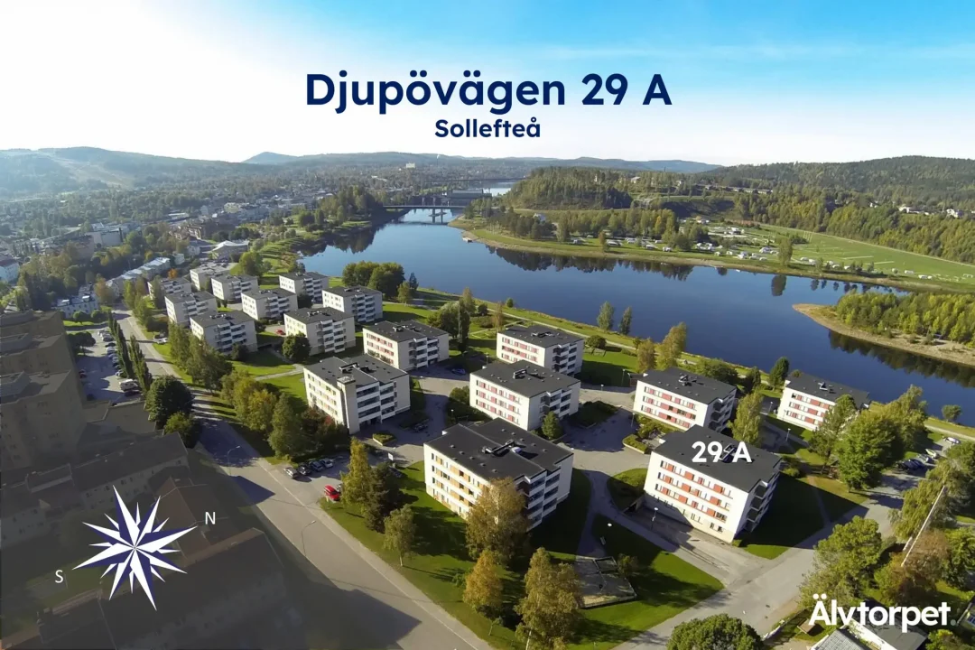 Djupövägen 29 A från sydost