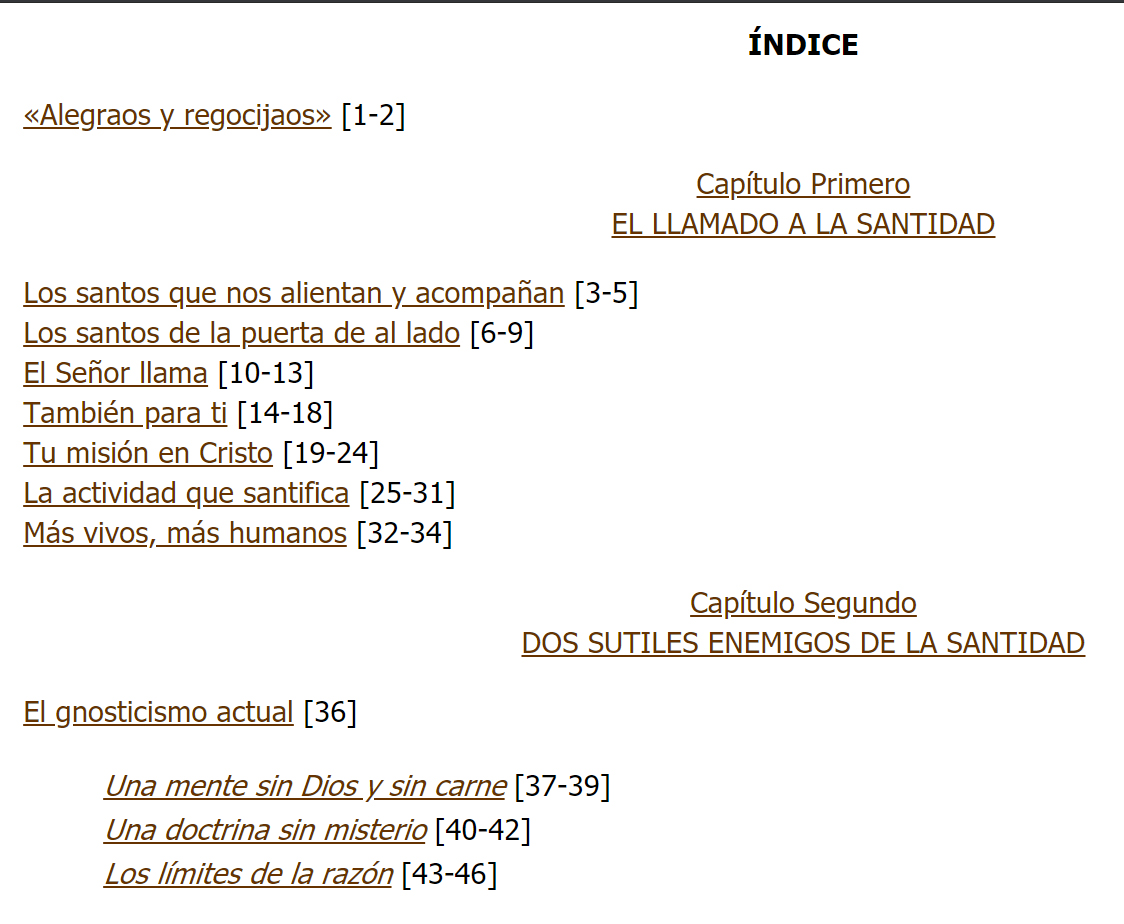 Gaudete et exultate