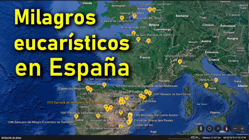 Milagros eucarísticos en España.