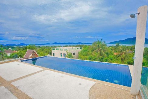 Secluded 3-Bedroom Rawai Villa with Private Infinity Pool and Sea Views in Phuket for Sale