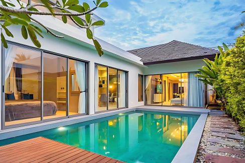 Stylish 3-Bedroom Villa with Private Pool for Rent - Minutes from Choeng Thale Beachm Phuket