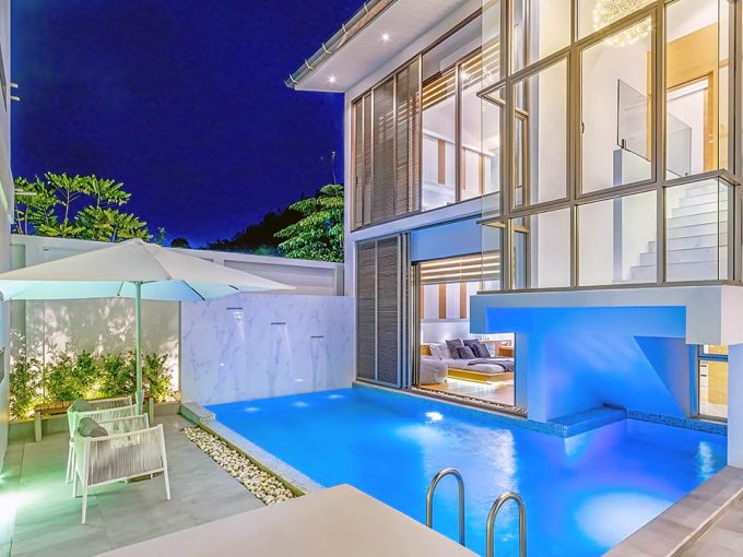 Experience Elegance and Comfort in a Modern Loft-Style Villa for Rent Near Bangtao Beach