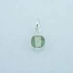 Birthstone Fødselssten August vedhæng i soelv med Peridot