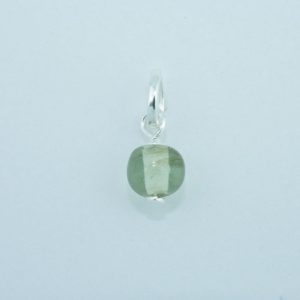 Birthstone Fødselssten August vedhæng i soelv med Peridot