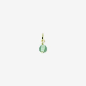 Birthstone August - Vedhæng i forgyldt sølv