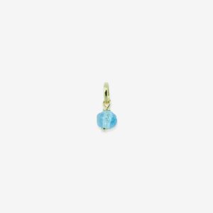 Birthstone Marts - Vedhæng i forgyldt sølv