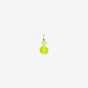 Birthstone November - Vedhæng i forgyldt sølv