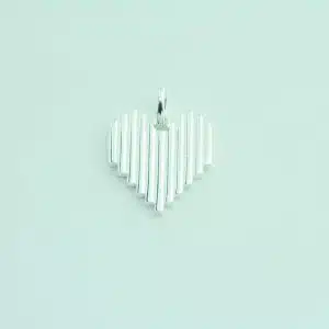 Heart Rock - Vedhæng i sølv