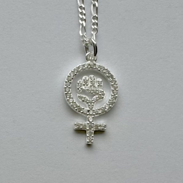 Female BIG halskæde i Sølv