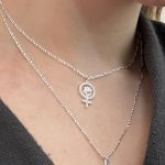 Female Brilliance vedhæng i sølv