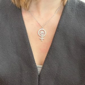 Female BIG - Halskæde i sølv