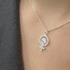 Female Brilliance vedhæng i sølv