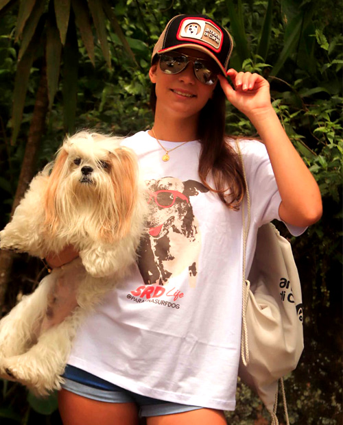 boné e camiseta para amantes de animais de estimação