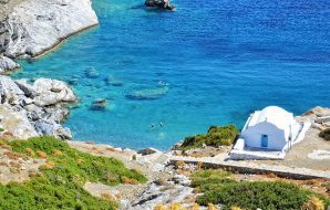 Agia Anna Amorgos Cyclades Greece