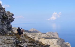 Walking Stavros to Aegiali