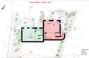 Villa 1 and 2 groundfloor