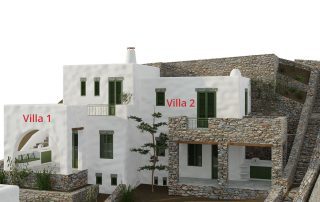 Villa 1 and Villa 2 Outside