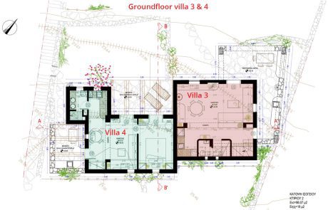 Villa 3 and 4 groundfloor