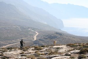 Walking to Chora