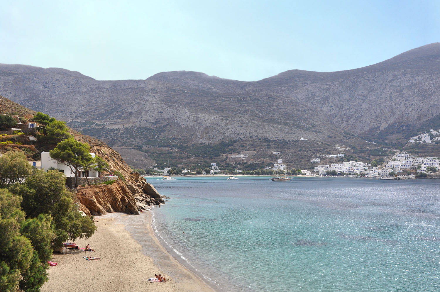 Levrossos Beach Amorgos Greece