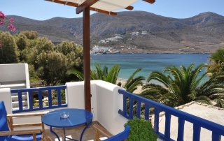 Levrossos Beach Apartments Balcony