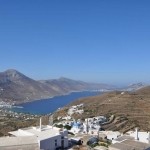 View over Aegiali Bay