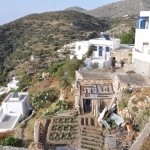 View over the ruins