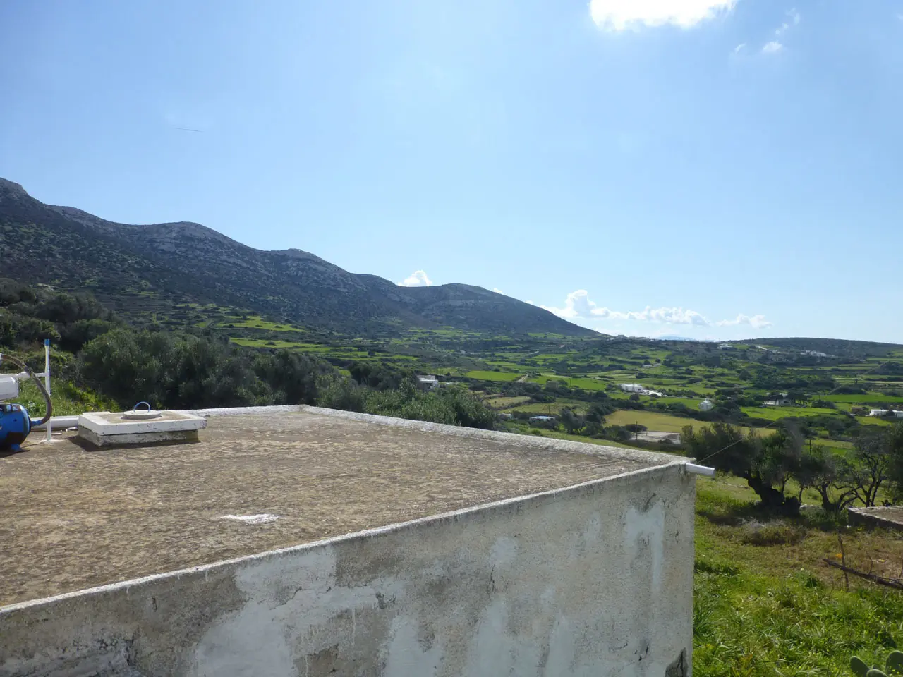 The watertank with view to southwest