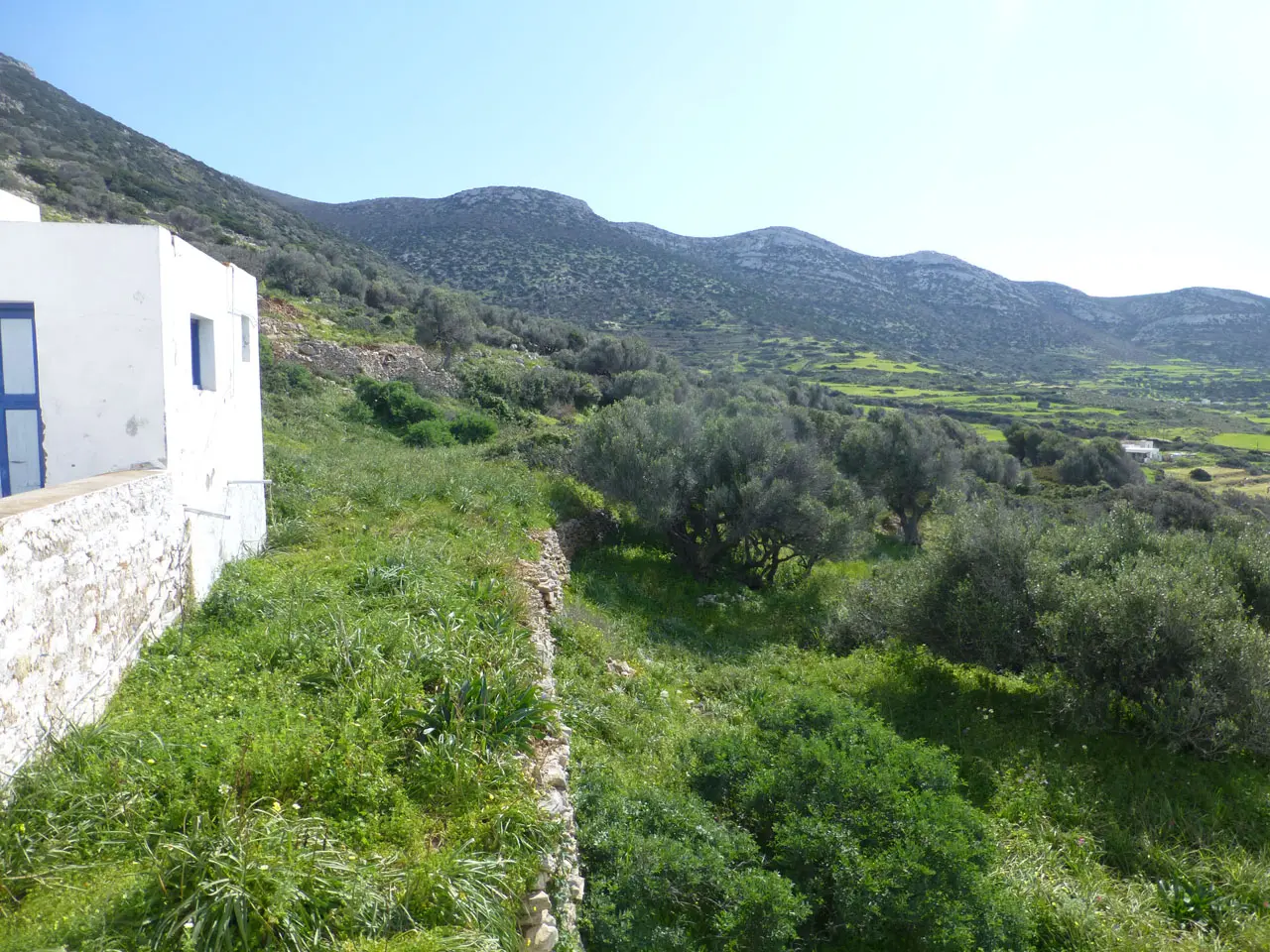 View over the land