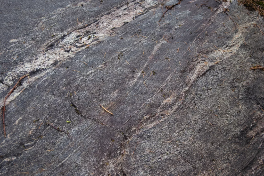 Photograph of the petroglyphs at Bogge.