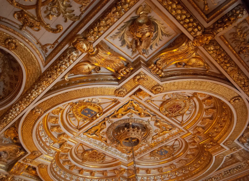 Photograph from the Palace of Fontainebleau.