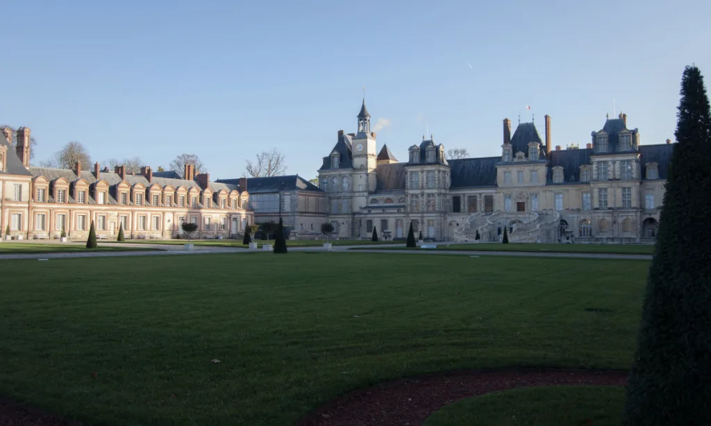 Photograph from the Palace of Fontainebleau.